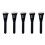 5Pièces Pinceaux Blending Contouring Pour Femmes 8