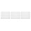 3Ensembles Moules Silicone DIY Accessoires Blancs Souples 4