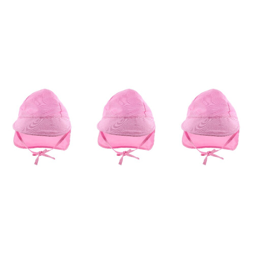 3Pièces Bob Bébé Rose Respirant Large 2