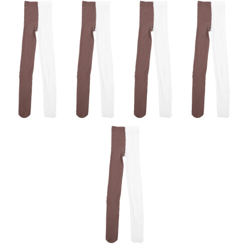 5Pièces Collants Féminins Nylon Colorés Optimal 2