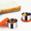1Pot À Épices Acier Orange Accessoires Cuisine 3