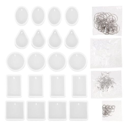 3Ensembles Moules De Fabrication Silicone Pour Pendentifs DIY 1