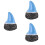 3Pièces Acier Ergonomique Durable 5