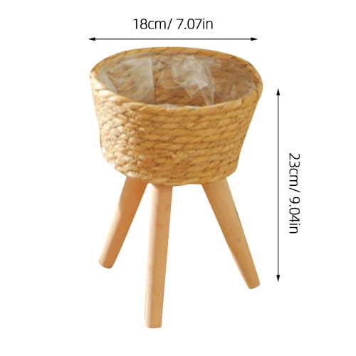 4Pièces Râtelier Plantes En Support Pot Fleurs Durable 1