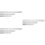 9Pièces Règles Métal Droit Double Face Argent Résistant Usage 7