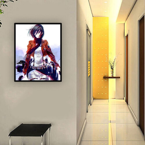 Diamond Painting Full Diamond Circle DIY Attack  - Ackerman Female 2
