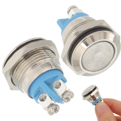 10Pièces Boutons Solides Couleurs Variées 2
