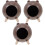 3Pièces Marron Pour Hamster De Jeu Petits Animaux 3