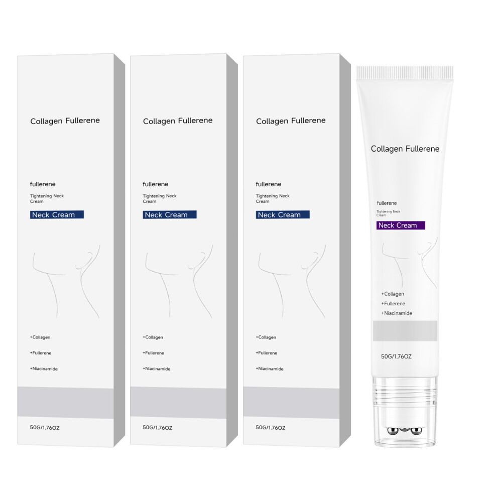 Bghone (3 X 50G Boxed) Collagen Tightening Neck Cream Nourishing Lifting & Fadingneck Lines Improving Dryness Roughness Softening Skin Neck Moisturizer