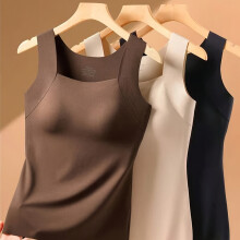 (Mixed colors, 10) 3pcs Autumn/Winter Style Women'S Camisole, New Innerwear for Layering Or Wearing Alone with Built-In Pads