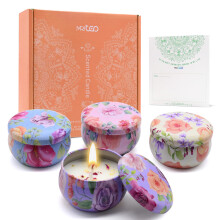 Scented Candles Gift Sets for Women Soy Wax Aromatherapy Candles for Relaxation