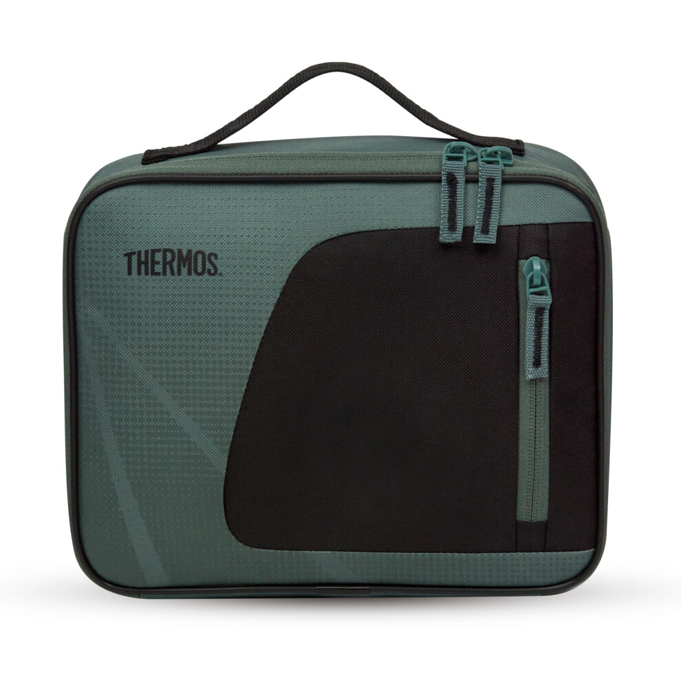 Thermos Radiance 4L Insulated Lunch Bag Rock Cap Green – Compact Cooler Bag With Leak-Resistant Food-Safe Lining, Heat-Sealed Interior, Wipe-Clean &