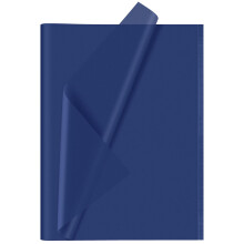 CHRORINE 60 Sheets Navy Blue Tissue Paper Art Gift Wrapping Tissue Paper Bulk for DIY Crafts Decor Birthday Holiday Boys Party ( 20 x 14.5 inches)