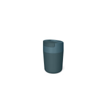 Joseph Joseph Sipp Travel Mug, Hygienic, Leakproof Reusable Mug, Coffee & Tea Cup with Lid - 340 ml (12 fl. oz) - Blue