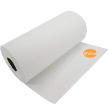 New brothread Tear Away Machine Embroidery Stabilizer Backing 12" x50 Yd (30cmx46M) roll - Medium Weight 50gm (1.8oz) - Cut into Variable Sizes - for