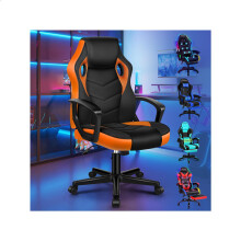 ELFORDSON Gaming Chair, Video Game Chairs, Ergonomic Computer Desk Office Chairs Racing Style, Adjustable Height & Tilt, 360 Swivel, Breathable Mesh