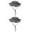 2Pièces Chapeau Soleil Séchage Rapide Large Bord Anti-Uv 5