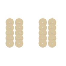 20 Stuks 6893 Inhalatieventiel voor Accessoires voor Volgelaatsmaskers en Halfgelaatsmaskers Uit de 6200-, 6800-, 7500- en 6000-Serie