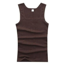 (Coffee,Tag2XL=US L)Camisetas lisas para hombre Camisetas sin mangas Camisetas musculares Cami sin mangas Sudaderas Camisa Informal
