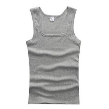 (Gray,TagXL=US M)Camisetas lisas para hombre Camisetas sin mangas Camisetas musculares Cami sin mangas Sudaderas Camisa Informal