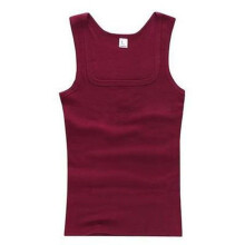 (Red,TagM=US XS)Camisetas lisas para hombre Camisetas sin mangas Camisetas musculares Cami sin mangas Sudaderas Camisa Informal
