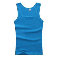 (Blue,Tag2XL=US L)Camisetas lisas para hombre Camisetas sin mangas Camisetas musculares Cami sin mangas Sudaderas Camisa Informal