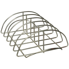 Kamado Joe KJ-RR, Non-Stick Stainless Steel BBQ Rib Rack, Holds 6 Ribs, Easy Clean Up, Coating Free.