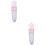 2Pièces Silicone Rose Alimentaire Pour Bébé 5