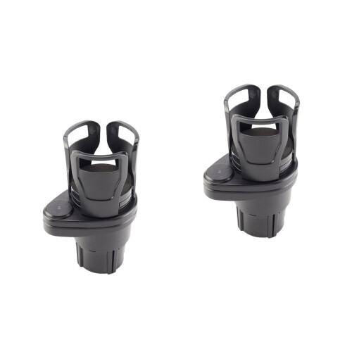 2Pièces Support ABS Noir Pour Café Et Bouteilles 2