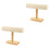2Pièces Support Bracelet Beige En Bois Durable Surface 2
