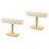 2Pièces Support Bracelet Beige En Bois Durable Surface 3