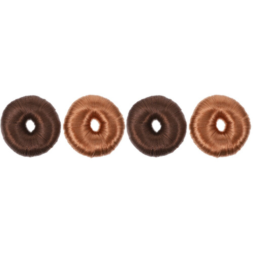 4Pièces Kit Manchons Donut Bun Maker Colorés Pratiques 1