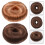 4Pièces Kit Manchons Donut Bun Maker Colorés Pratiques 8