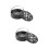2Pièces Boîte Noire Coffret Creux Portable 7