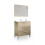 Pack de baño con lavabo cerámico Feel 4