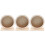 3Pièces D’exercice Beige Pour Petits Animaux Hamsters 3