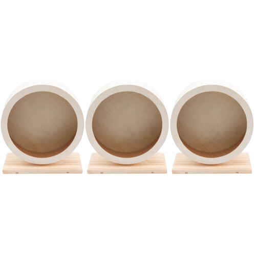 3Pièces D’exercice Beige Pour Petits Animaux Hamsters 2
