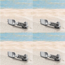 4X Surfboard Fin Screws Kits Quick Snap Set Fin Lock Stainless Steel Screws Surfing for Box Center Fins Surfboard