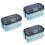 3Pièces Boîte Déjeuner Acier Double Couches 8