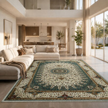 (200x290 cm- Extra Large Rug For Living Room Bedroom, Willow) Non-Slip Traditional Rugs Runner Carpet Floor Mat