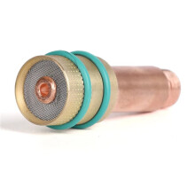 4X TIG-Lassen TIG-Gaslens Glazen Bekermondstuk Geschikt voor WP26 17 18-Toorts 2,4 mm