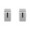 2X  Small Waste Bin Desktop Garbage Basket Home Table Plastic Office Supplies Trash Can Dustbin Sundries  Box 1
