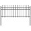 VidaXL vidaXL Ring Fence TILBURG Black 5