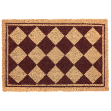 Doormat CARDONA Beige/ Brown 40 x 60 cm Coir