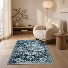 (40x60 cm- Small Door Mat/Small Bath Bathroom Mat, Tranquil) Non-Slip Traditional Rugs Runner Carpet Floor Mat