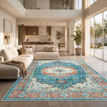 (200x290 cm- Extra Large Rug For Living Room Bedroom, Regal) Non-Slip Traditional Rugs Runner Carpet Floor Mat