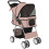 Poussette pliable pour petits chiens jusqu'à 10 kg 1