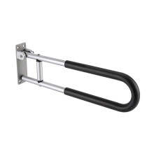 Foldable Handrail Grab Bars 23.6 inch Wall Mounted Toilet Safety Support