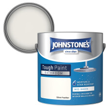 Johnstone's - Bathroom Paint - Silver Feather - Mid Sheen Finish - Stain Blocker Paint - Use in Moist & Damp Areas - Low Odour - Dry in 1-2 Hours - 1