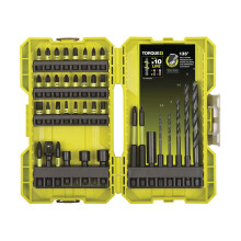 RYOBI - Set impilabile 38 accessori misti speciale percussione, foratura - avvitatura - bullonatura + 1 porta-bit - RAK38DSDI2
